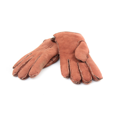 Gloves Ladies Reversed Lamb